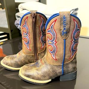 Twister Toddler Cowboy Boots- size Toddler 7